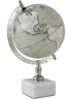 Marble Globe With Marble Base 7"