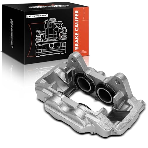A-Premium Disc Brake Caliper Assembly without Bracket Compatible with Select Toyota and Lexus Models - 4Runner 2010-2015 (Before 06/2015), GX460 2010-2015 - Front Left Driver Side - Image 1