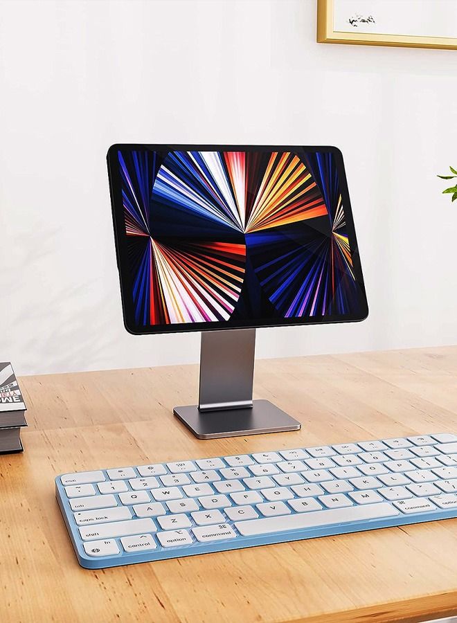 Iwin Magnetic iPad Stand With the ability to rotate 360 degrees 10.9 - Gray - Image 5