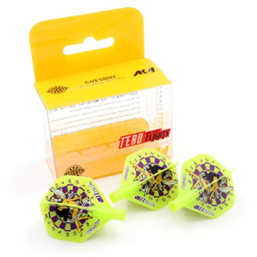 CUESOUL TERO AK4 Green Dart Flights Diamond Shape,Set of 3 pcs(CS-AK4+7ZS) - Image 4