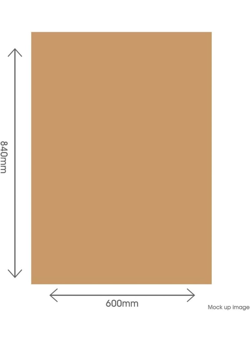 BPA - Modelmaking Cardboard 2mm - 300gsm kraft laminated outer surfaces. A1 x 30 sheets - Image 1