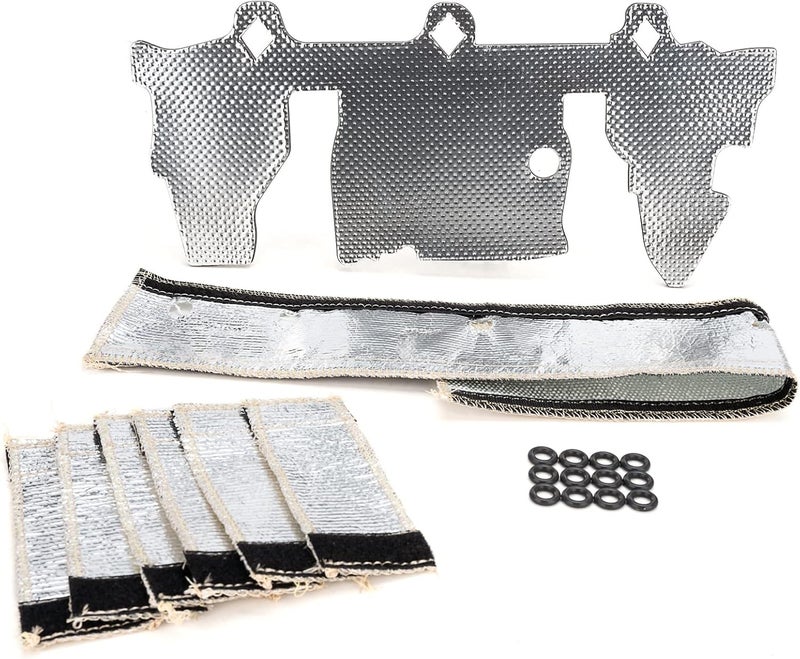 GEATaaT 010378 Upgrade Fuel Rail and Injector Cover Kit for 1997-2004 Jeep Wrangler TJ & Grand Cherokee 4.0L Engine - Image 1