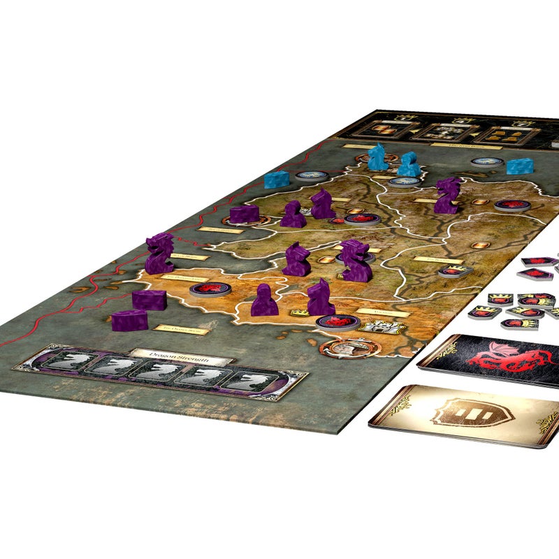 Asmodee A Game of Thrones The Board Game Mother of Dragons Expansion Strategy Game for Kids & Adults, Ages 14+, 3-8 Players, 2-4 Hour Playtime, Made by Fantasy Flight Games - Image 2