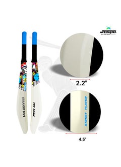 Jaspo Plastic Cricket Full Size Bat (34” X 4.5” Inch) For All Age Groups (Warriors Bat)  - Image 4