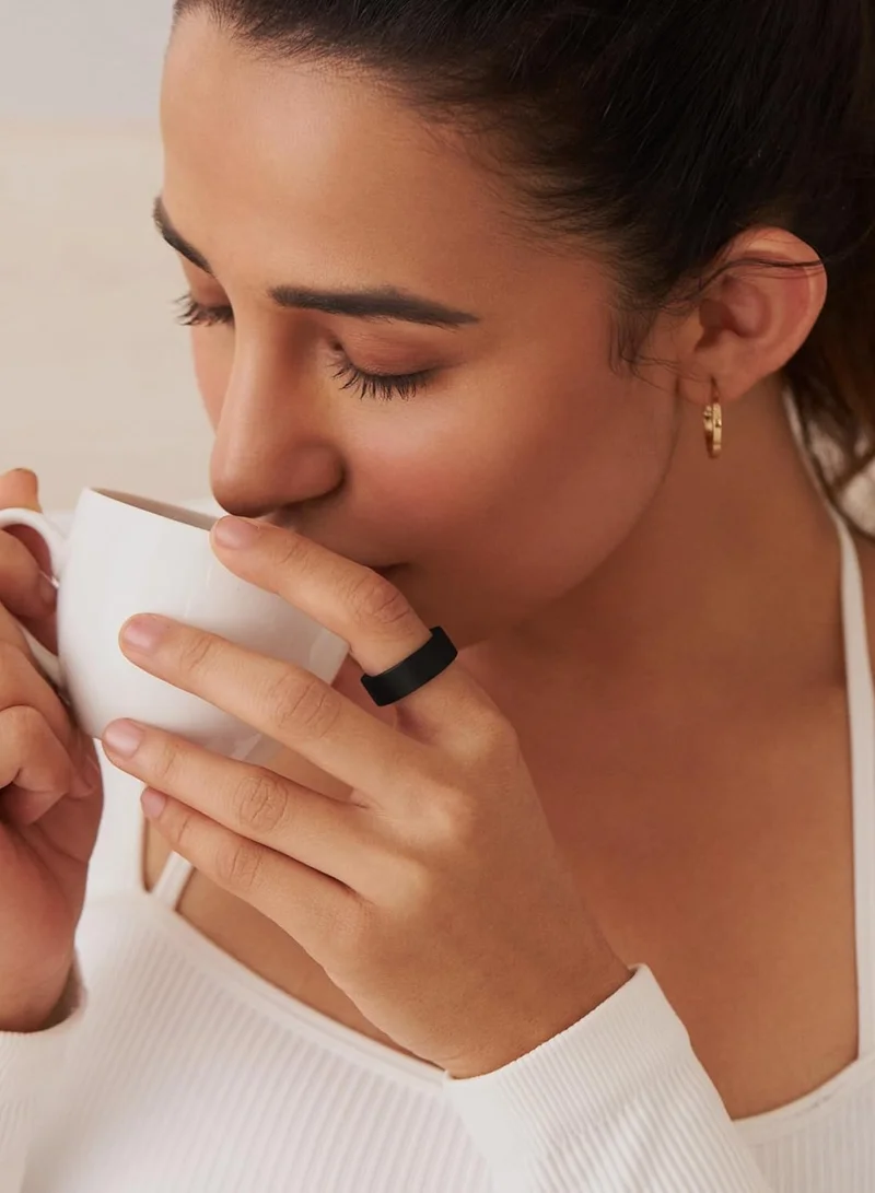 ULTRAHUMAN Ultrahuman Ring AIR - Advanced sleep-tracking wearable, HRV, Heart rate & temperature monitoring, Track workout, movement & recovery, Water resistant up to 100 m, 6 days battery life