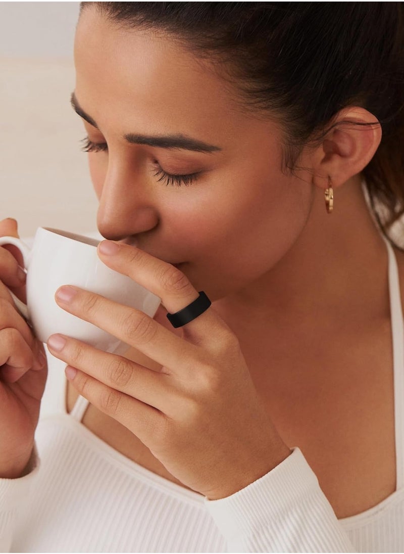 ULTRAHUMAN Ultrahuman Ring AIR - Advanced sleep-tracking wearable, HRV, Heart rate & temperature monitoring, Track workout, movement & recovery, Water resistant up to 100 m, 6 days battery life  - Image 5