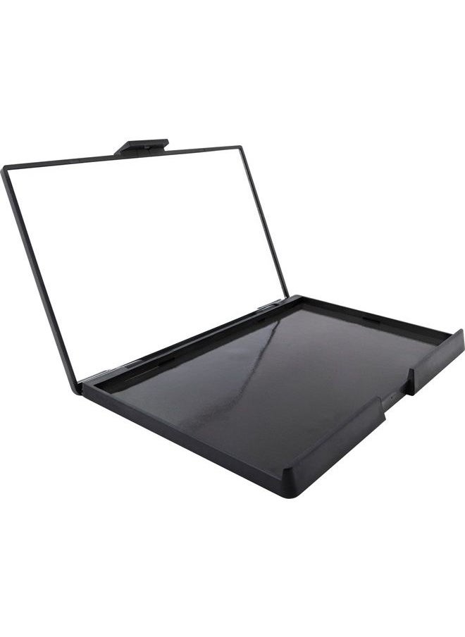 JUVITUS Plastic Makeup Palette with Mirror - Pro Collection (Medium size, 5.9 x 3.9 inches)  - Image 1