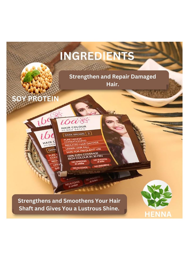 Iba Iba Halal Care Hair Color 70g Dark Brown  - Image 3