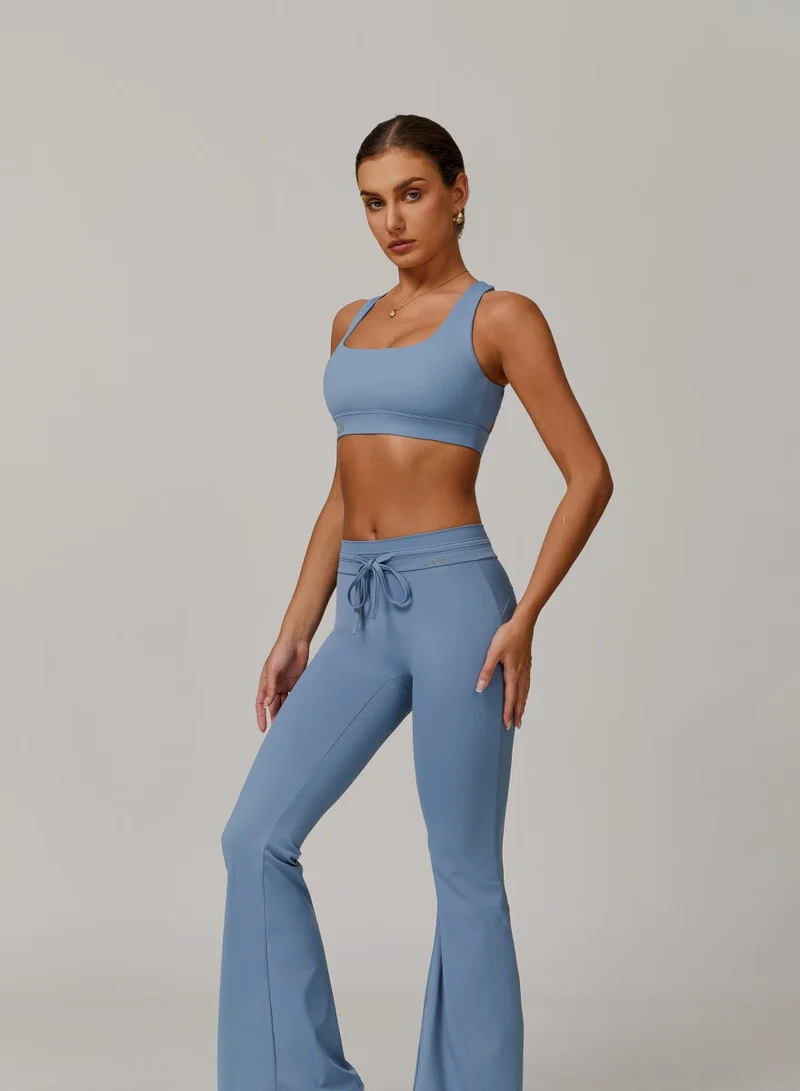 Womens High-Neck Sleeveless Crop Top