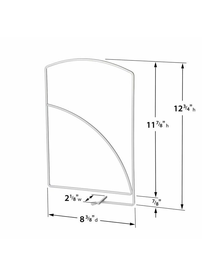 Lynk Tall Shelf Dividers - Closet Organizer (Set Of 2) White - Image 5