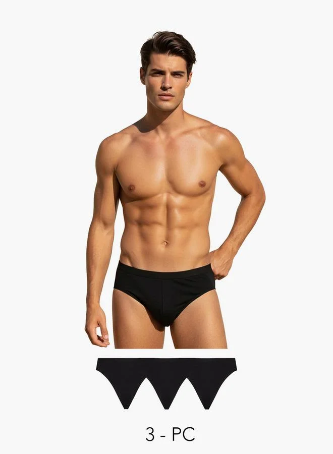 سبلاش فيڤ Set of 3   Assorted Briefs with Elasticised Waistband