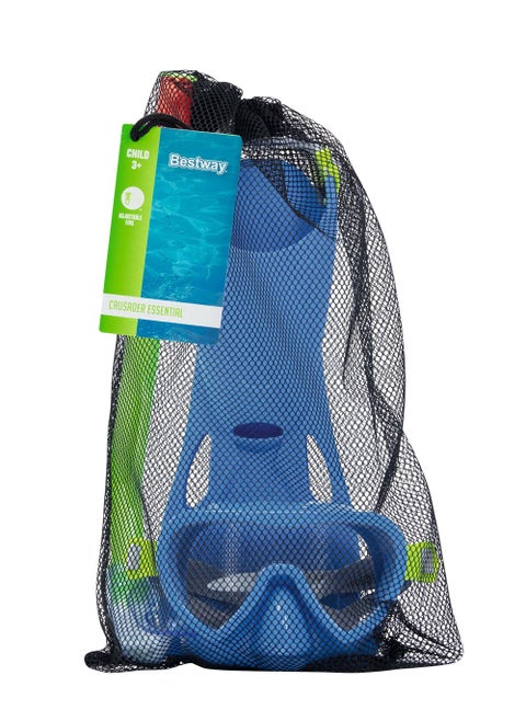 Complete Snorkeling Set for Kids – Blue