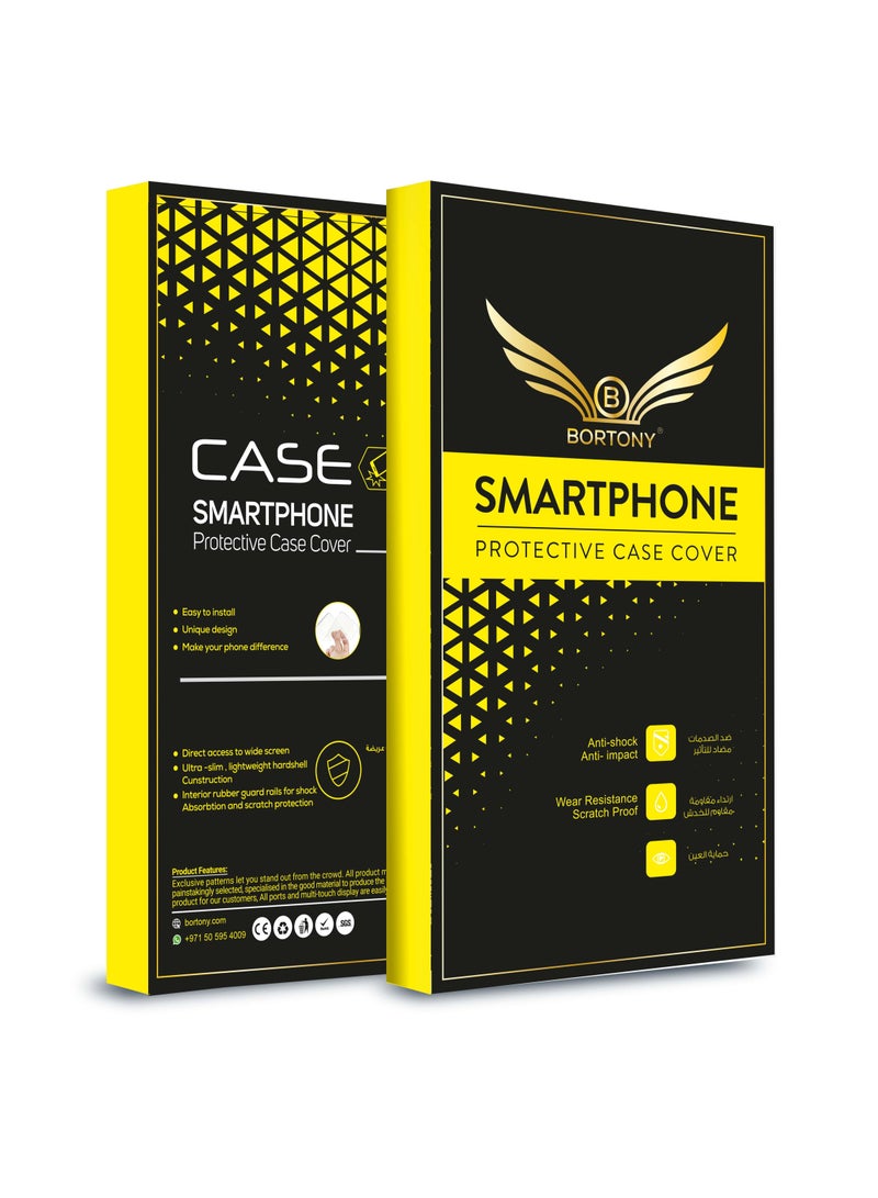 BORTONY Crystal Slim Protective Cover With Reinforced Corner Bumper Case For Samsung Galaxy Note 10 -2019 Clear - Image 3