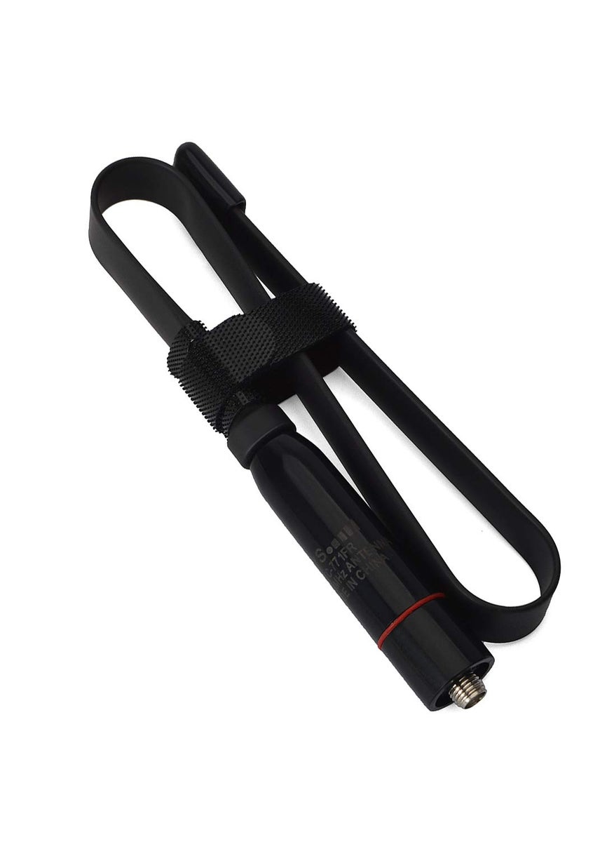 HYS HYS SMA-Female Handheld Dual Band Antenna 15.3-Inch Super Foldable VHF/UHF (144/430Mhz) Antenna for BaoFeng uv-5r uv-82 f8hp BF-F8+ Kenwood Radios (2 Pack)  - Image 2