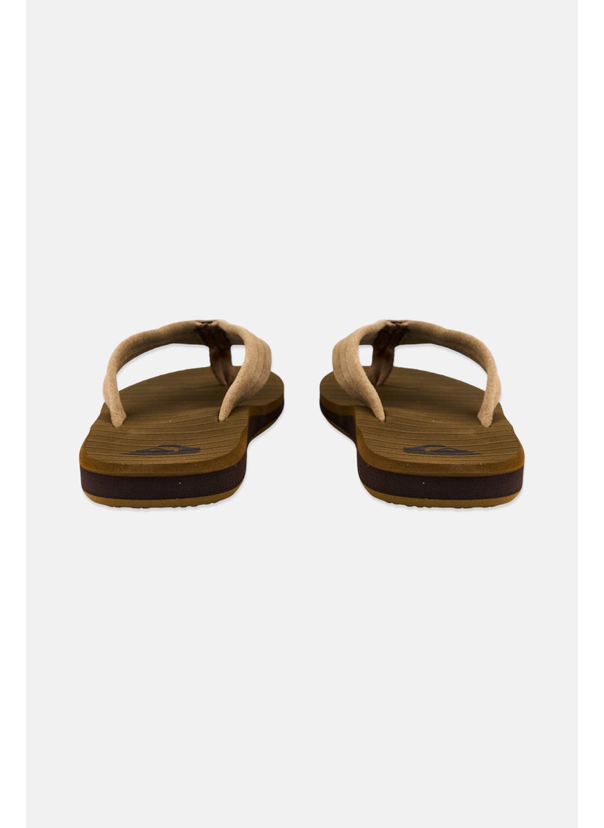 QUIKSILVER Men Carver Suede Leather Sandals, Brown  - Image 2