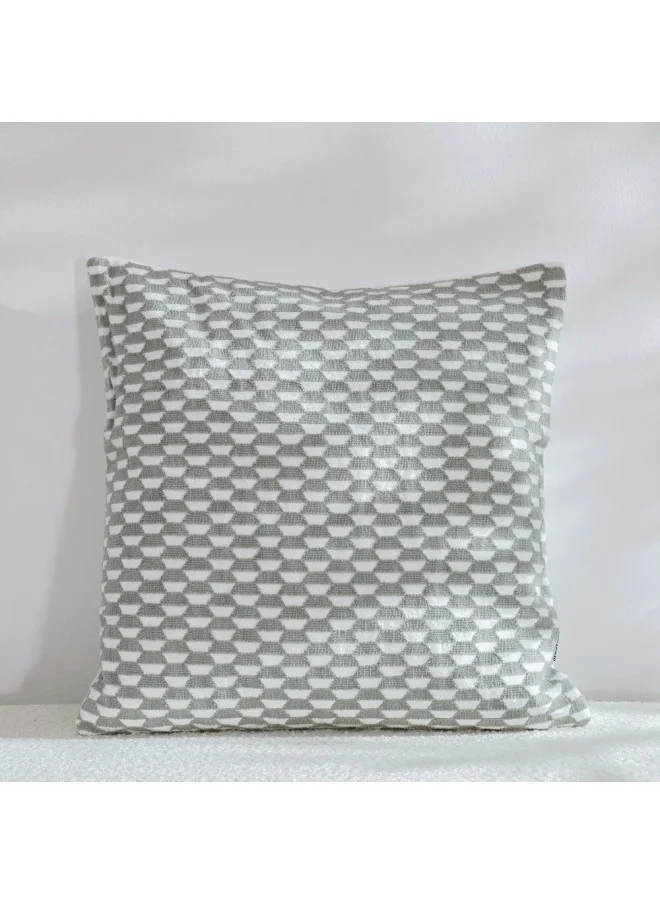 DANUBE HOME Pearl Glacier Cushion Cover Grey 45x45 CM