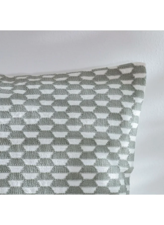 DANUBE HOME Pearl Glacier Cushion Cover Grey 45x45 CM