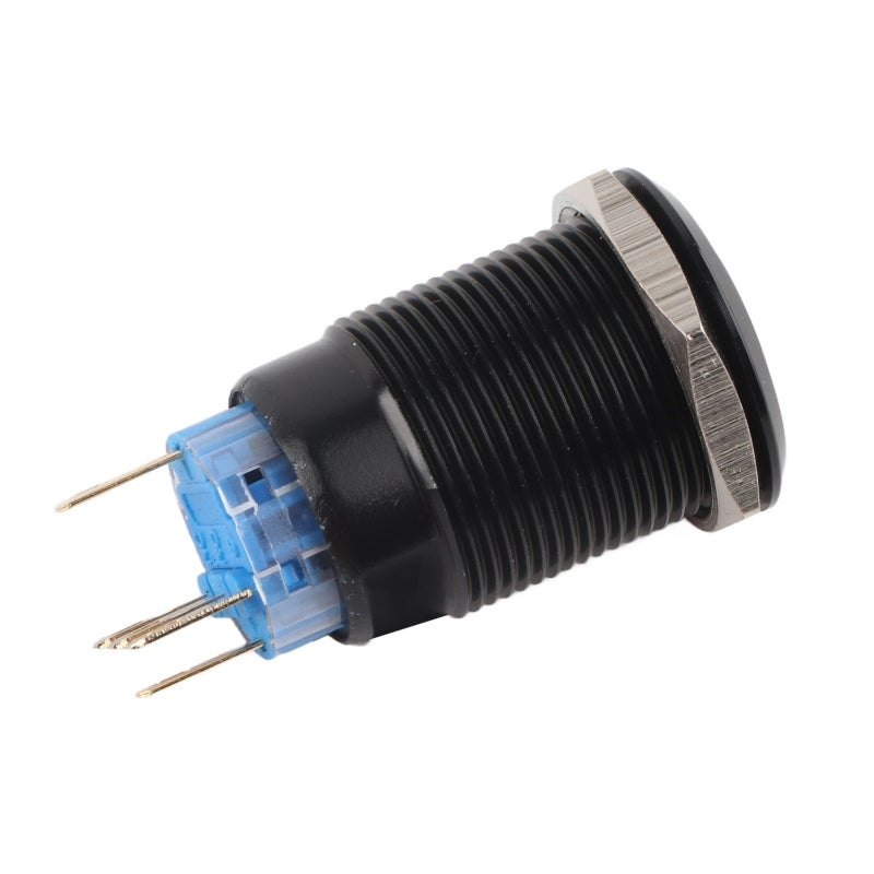 12V Waterproof Car Engine Start Push Button Switch Ignition Starter Black Zinc Aluminium Alloy - Image 5