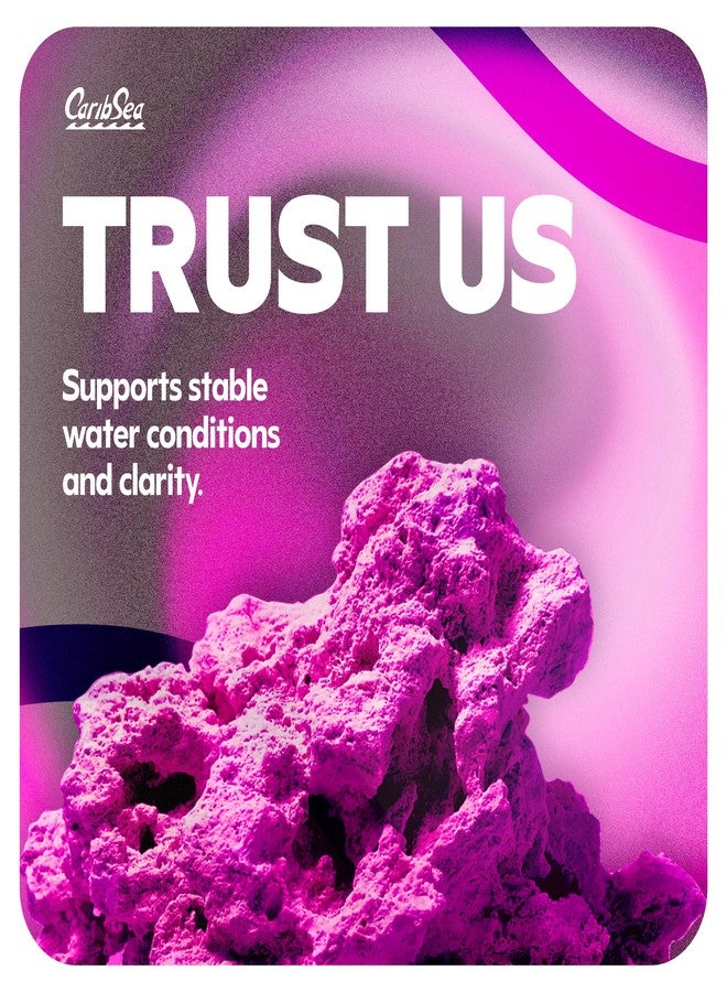 كاريب سي منطقة تفتيت الصخور من كاريبسي لايف - 2.25 رطل - قواعد تثبيت طبيعية مصنوعة من الأراغونيت لأحواض الشعاب المرجانية - مثالية لنمو تفتيت المرجان - تدعم التصاق المرجان بشكل صحي - Image 5