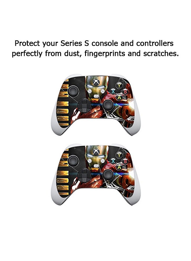 Console Sticker Set, Skin Wrap Decal Sticker for Xbox Series S, Protective Film Sticker for XBOX S GUNDAM, XBOX Series S Sticker, Vinyl Cover Sticker (Colorful) - Image 3