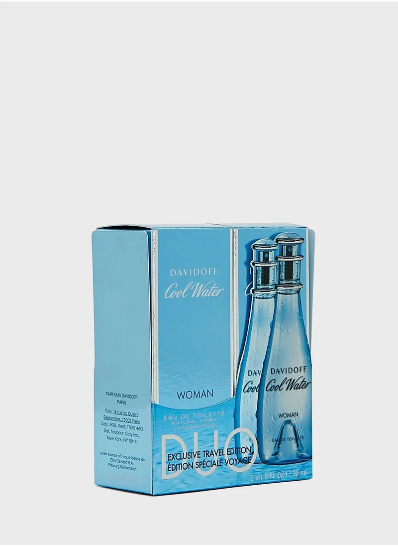 Davidoff Davidoff Cool Water Gift Set Eau De Toilette, Savings 38%