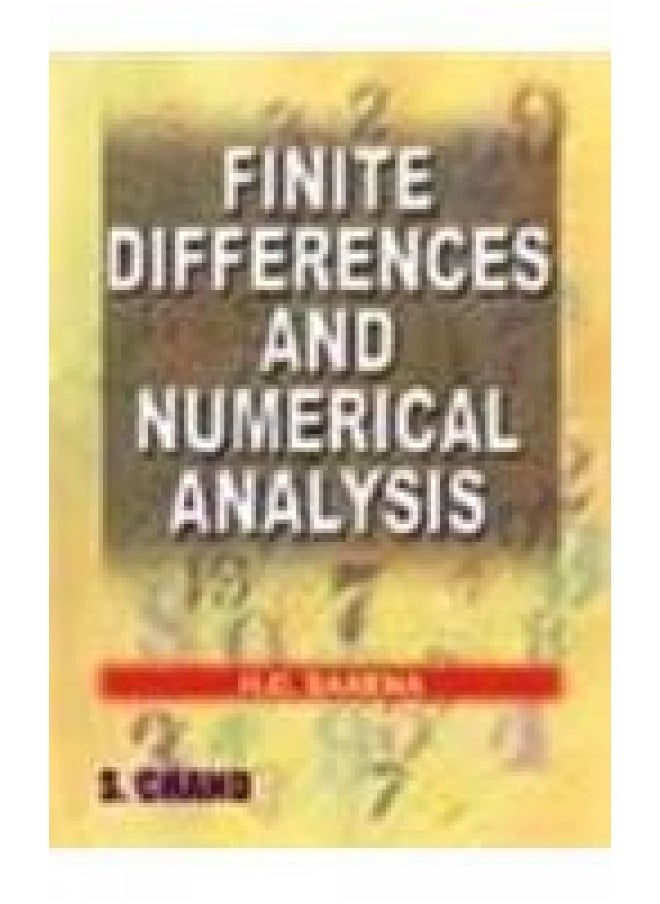 Finite Difference and Numerical Analysis 