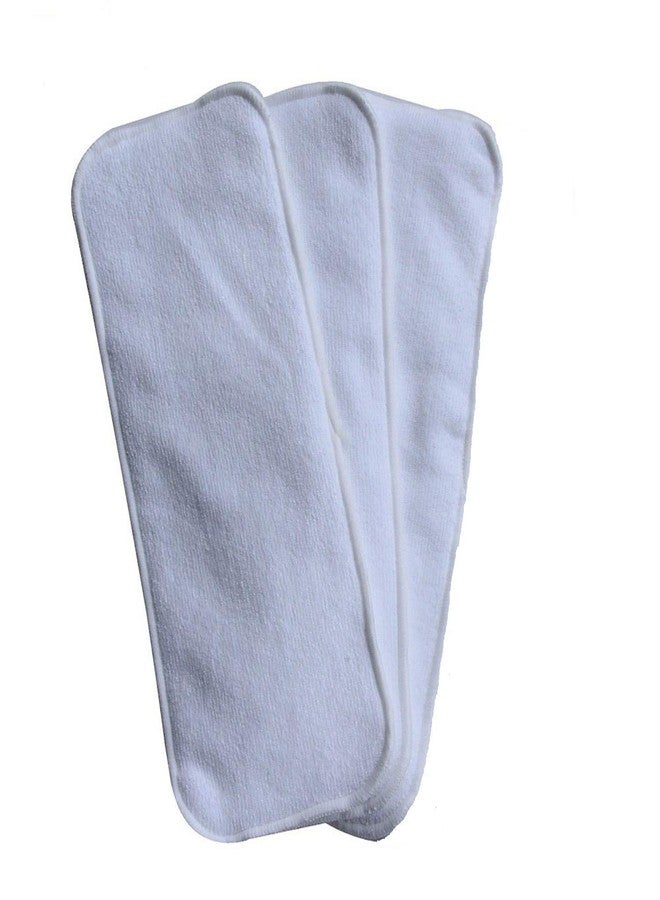 Salma's Tinytots Premium, Soft, Washable, Reusable, Organic Microfiber Inserts for Cloth Diapers , Unisex baby diaper insert pads & Liners for cloth diapers-4 layered-Set of 3 - Image 1
