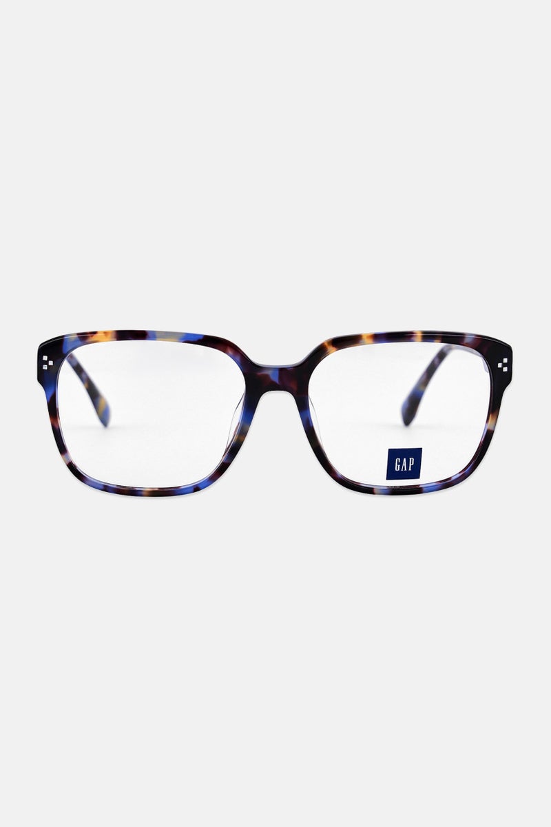GAP Men VGP037 Square Eyeglasses, Multicolor - Image 1