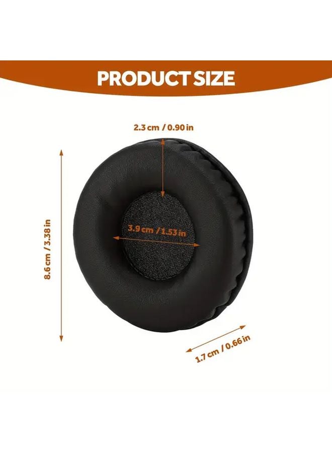 2pcs Soft Faux Leather Ear Cup Pads for Hesh 1 Hesh 2 Headphones Noise Isolation - Image 4