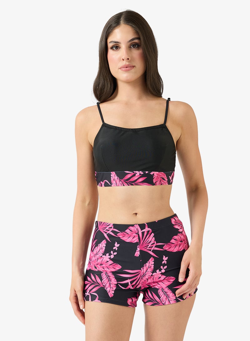 فورورد طقم واقي من الطفح الجلدي بطبعة زهور مع غطاء - Image 3