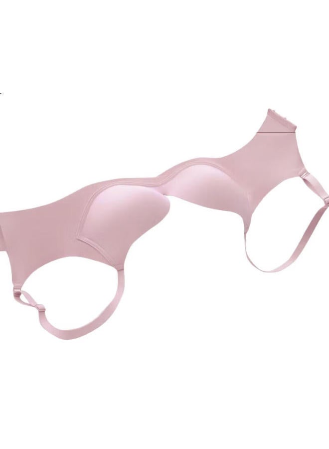 Aimer [Face Mask Bra] Women'S Underwear, Smooth Seamless Simple Large Breast Minimizing Bra 75B - Image 3
