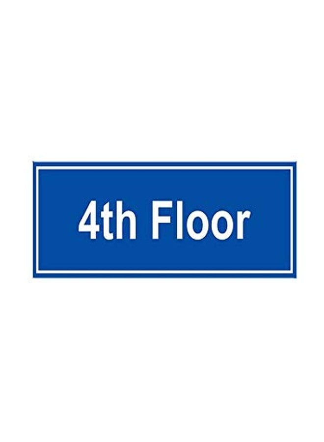 999STORE متجر 999Store، لوازم مكتبية، لوحة إعلانية زرقاء، الطابق الرابع، مقاس 30 × 13 سم - Image 1