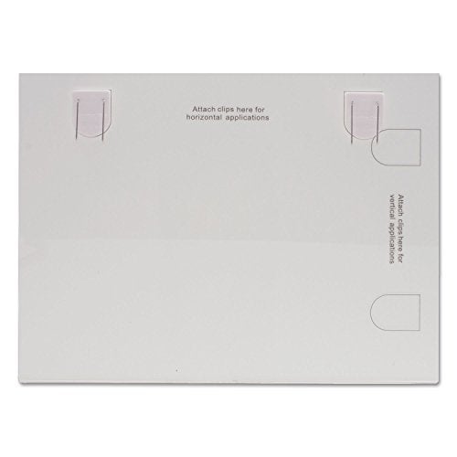 Advantus Panel Wall Acrylic Frame, 11 x 8.5, Fabric Panel Mount, Clear - Image 4