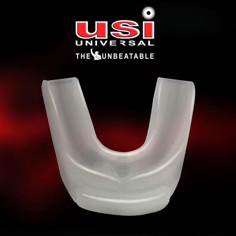 USI UNIVERSAL THE UNBEATABLE Mouth Guard, MGS Mouth Guard Shield Case Teeth Grinding Boxing MMA Sports, Special for Sports Karate, Football, Mastial Arts, Rugby, Soccer (Pack of 2 Pcs.) - Image 5