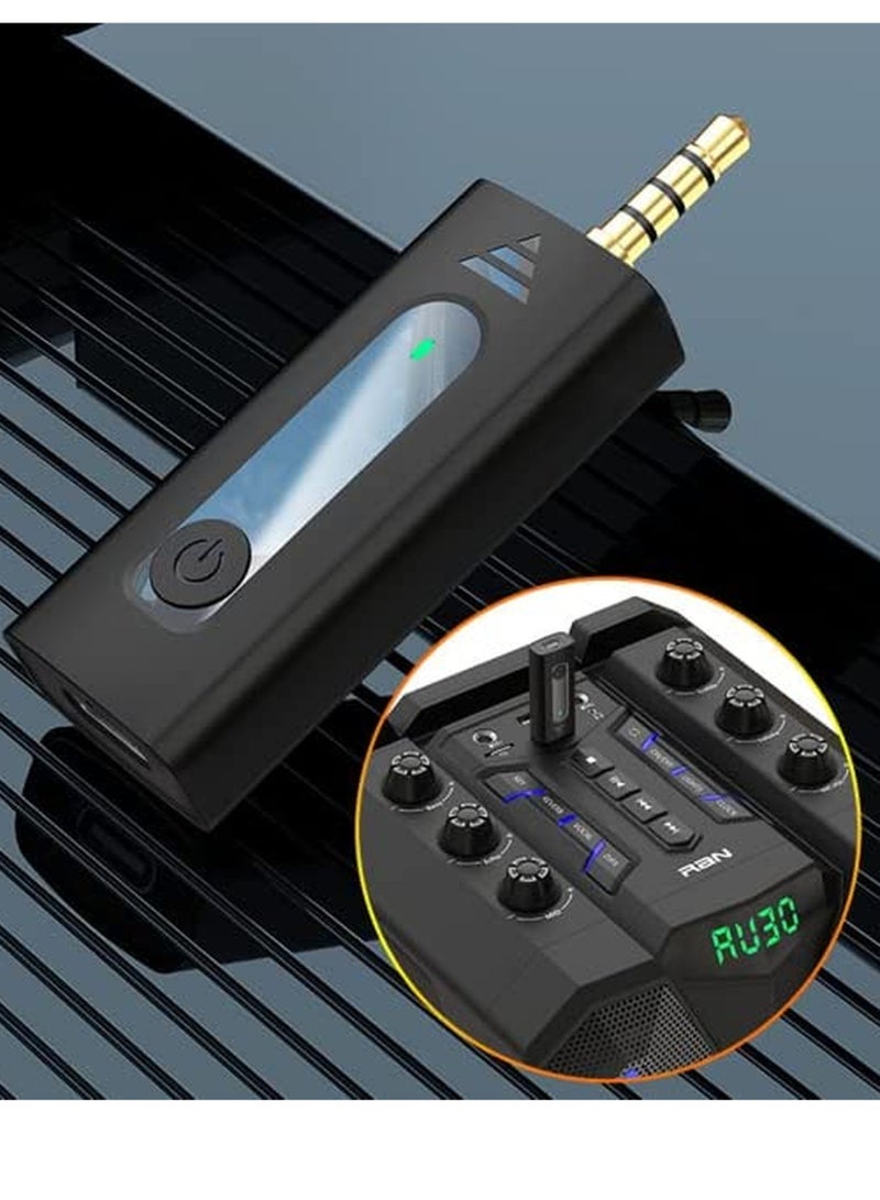 جينيكست ميكروفون لاسلكي لتسجيل الميكروفون K35 2.4 جيجا هرتز إلغاء الضوضاء الذكي الصغير المحمول Lavalier Mic عند البث المباشر للهاتف المحمول الذي يعمل بنظام Android 3.5 مللي متر - Image 3