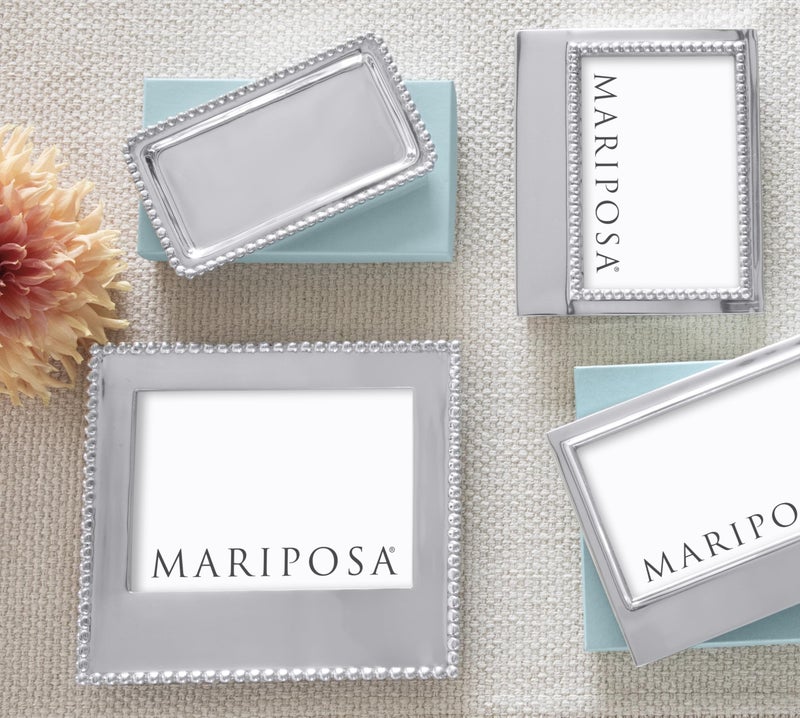 Mariposa Beaded Statement Frame, 5" x 7" - Image 2