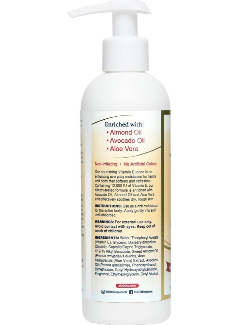 De La Cruz DLA Cruz Vitamin E Lotion 237ml No, by De La Cruz - Image 3