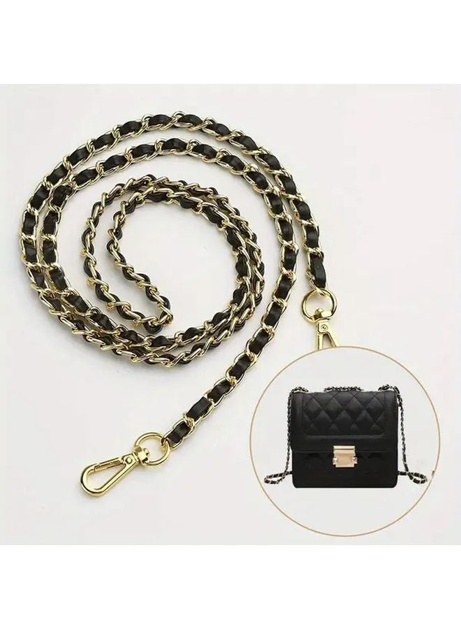 Red Adjustable Handbag Chain Strap With Sturdy Clasp For Crossbody Bag DIY - Image 3