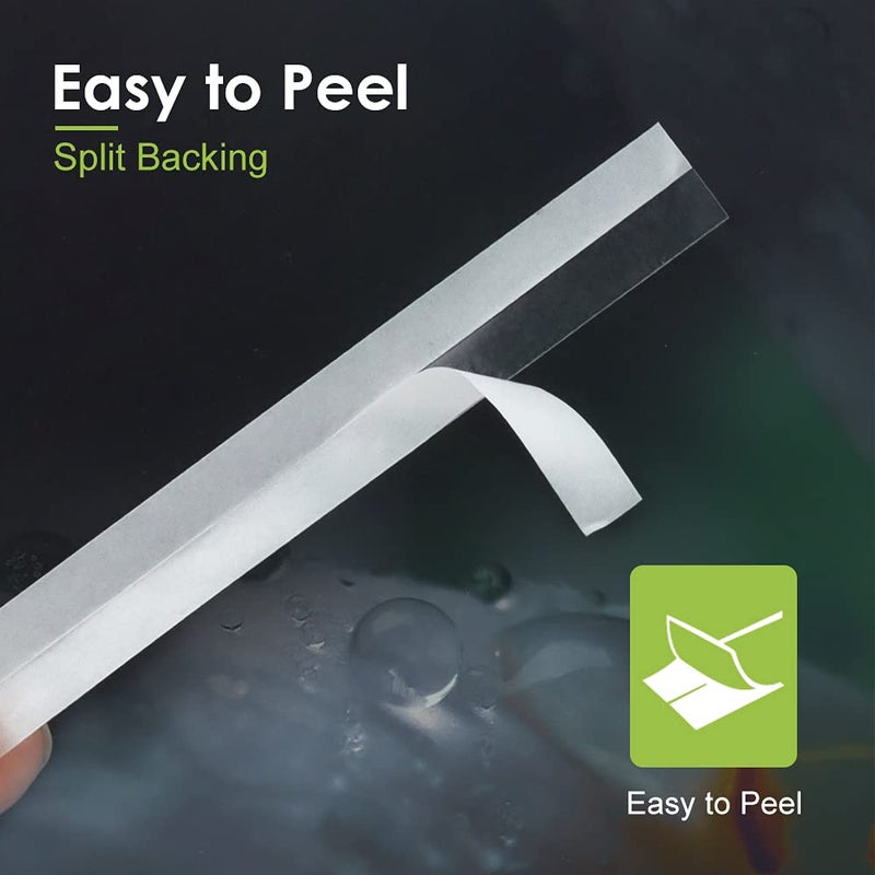 Absonic 4-Pack 9mm 0.35" Black on Clear Label Tape Compatible for Brother Tze-121 Tze121 TZ-121 P Touch Tze Tz Tape 9mm Clear for PTD220 PTD210 PTD200 PTD400 PTD600 PT1890 PT-1280 PT-1880 PT-2430PC - Image 4