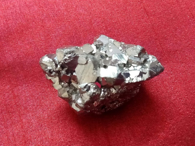 MADHAV CRYSTAL Golden Pyrite Stone 50 Gm Rough Wealth Stone Prosperity Money Good Luck  - Image 3
