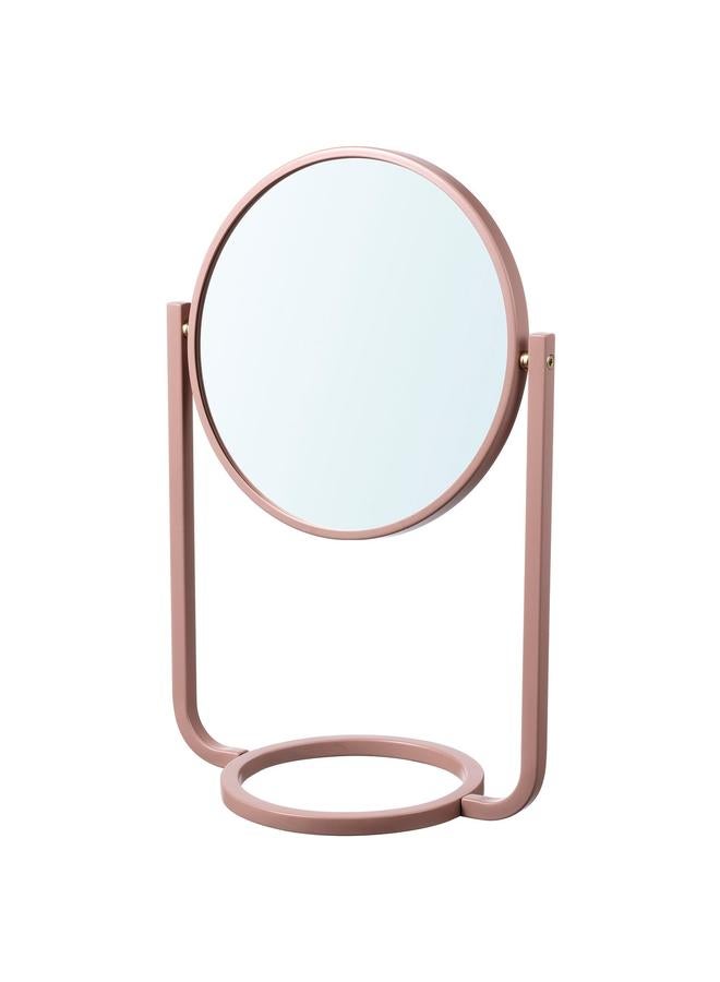erorex Table Mirror, Pink, 23X33 Cm - Image 1