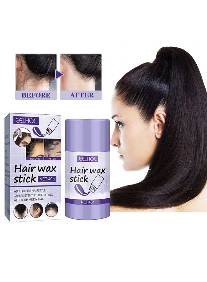 EELHOE Hair Wax Stick Shattering Hair Finishing Hair Wax Stick Shaping Shattering Hair Finishing Cream Small Shattered Hair Hair Finishing - Image 1