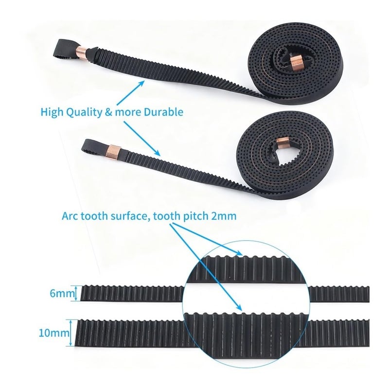 Kobra 3 MAX 3D Printer Replacement Belt 6mm 10mm Width X Y Z Axis Synchronous - Image 5