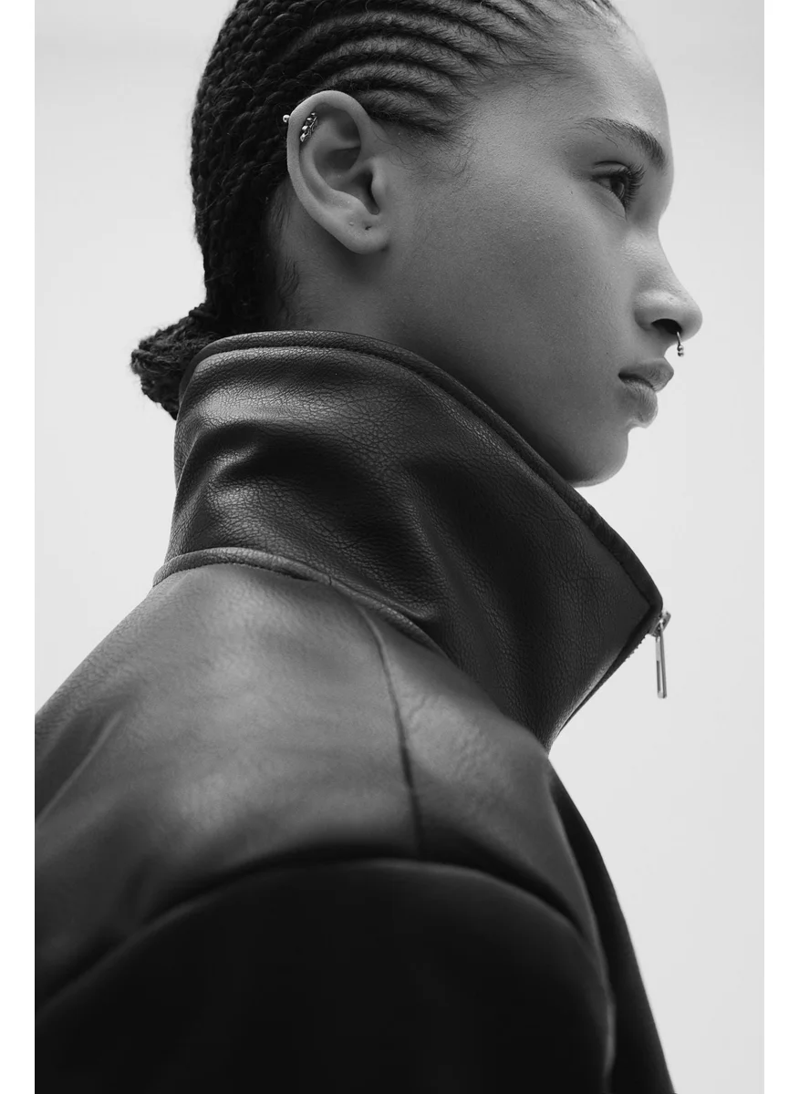 H&M Coated Jacket