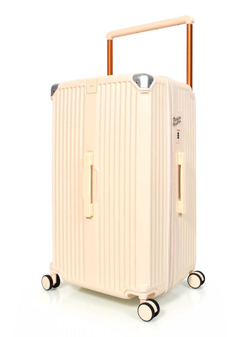 مورانو طقم شنط سفر فايبر اركان المنيوم ثلاثة قطع 28 انش و 24 انش و 20 انش لكبينة الطائرة - Image 4