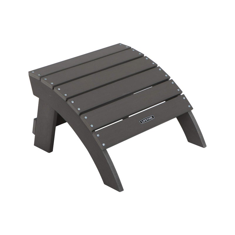Lifetime 60291 Adirondack Ottoman, Shale Stone - Image 1