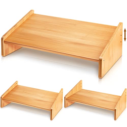 Yookeer Yookeer Foot Rest for Under Desk at Work Wooden Foot Stool Slanted Desk Foot Rest Ergonomic Adjustable Office Footrests Nursing Foot Stool for Office and HomeLight BrownLow