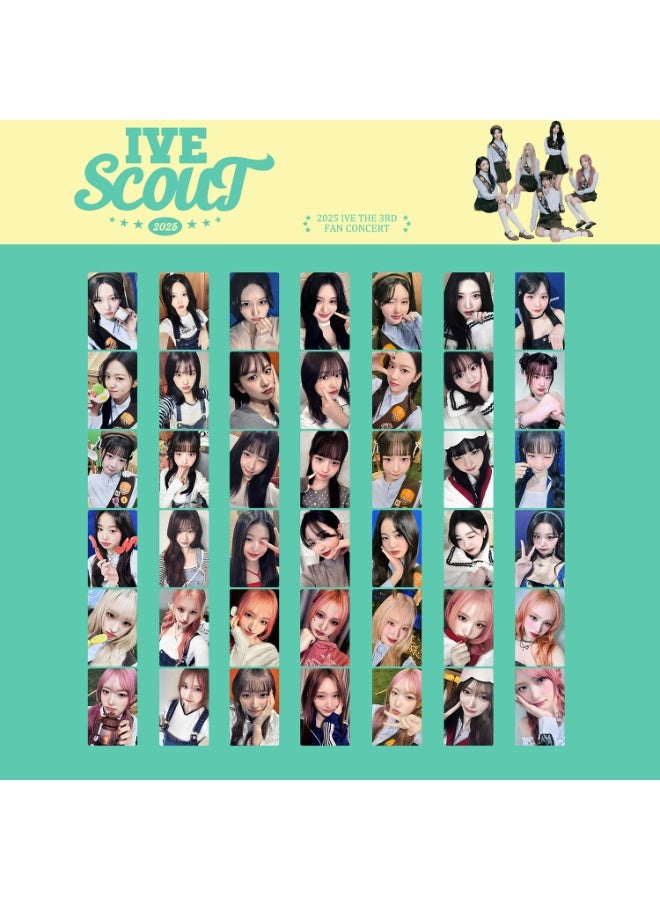 NIBEMINENT 6 Pcs Kpop IVE THE 3RD FAN CONCERT IVE SCOUT Lomo Cards Card For Fans Collection Gifts - Image 2