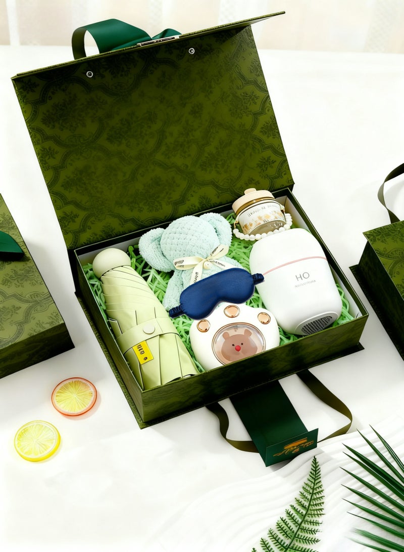 مجموعة هدايا الحب، مجموعة هدايا شتوية دافئة للقلب، هدايا عملية مناسبة للرجال والنساء من جميع الأعمار، مع صندوق تغليف أنيق مثالي كهدية، هدية للأم والأب والصديقة والعملاء، هدية لأعياد الميلاد وعيد الأم وعيد المرأة - Image 1