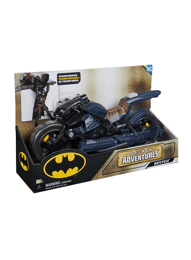 SPIN MASTER 12 بوصة DC Comics، مغامرات باتمان، مركبة باتسايكل - Image 1